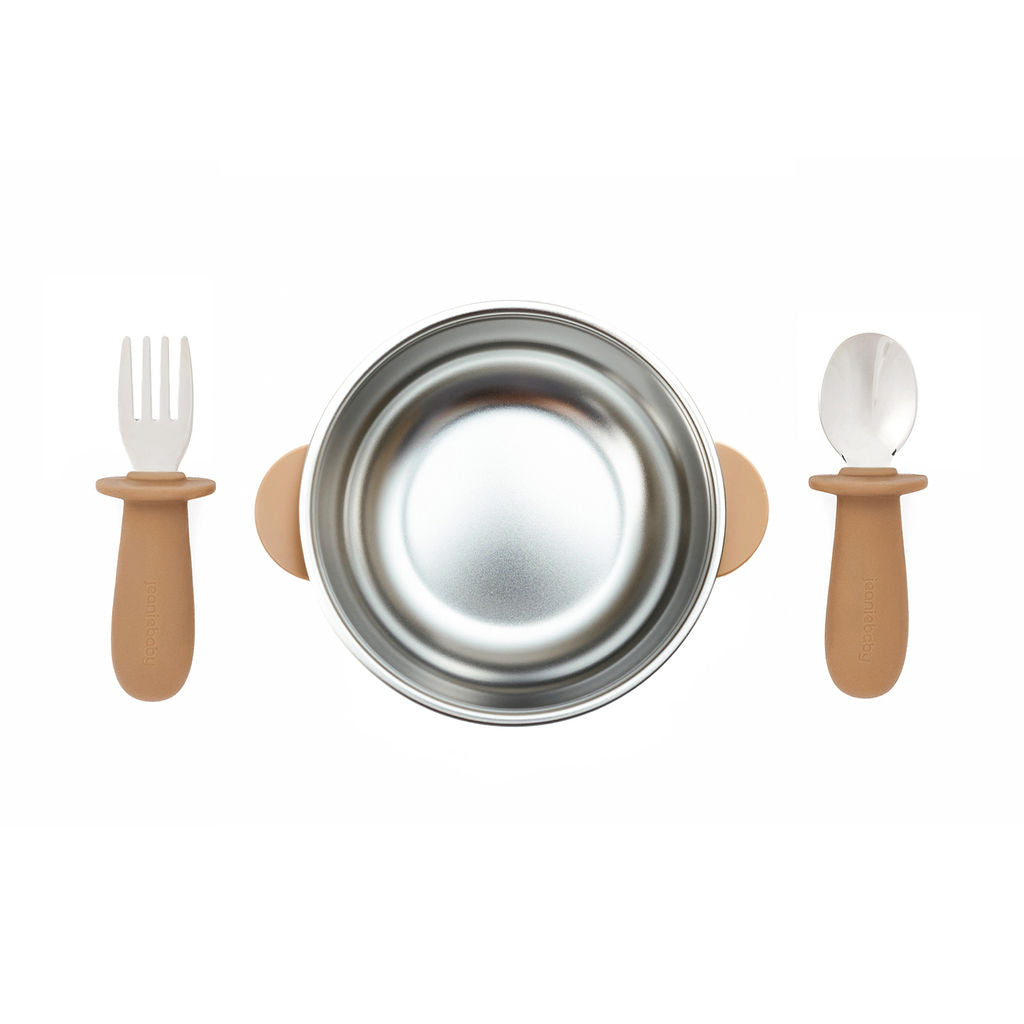 First Bites Bundle (Bowl + Spoon & Fork Set)