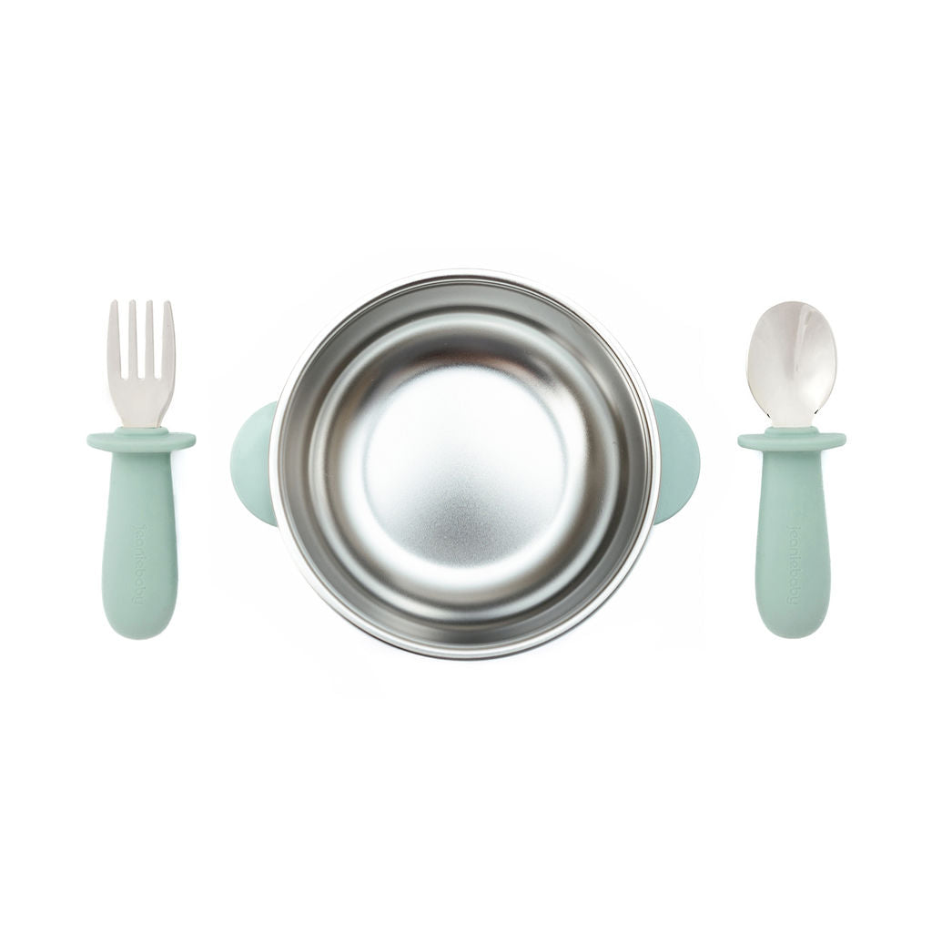 First Bites Bundle (Bowl + Spoon & Fork Set)